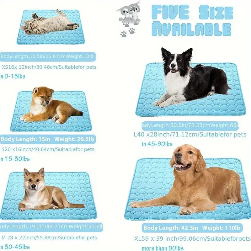 Cool Ice Mat for Pets, Cool for Cats and Dogs, Cushions for Pets, Cool Sofas, Summer