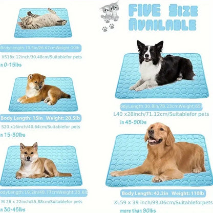 Cool Ice Mat for Pets, Cool for Cats and Dogs, Cushions for Pets, Cool Sofas, Summer